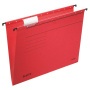 Függőmappa, karton, A4, LEITZ 'Alpha Standard', piros
