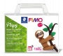 Gyurma készlet, 4x25 g, égethető, FIMO 'Soft Creative', Flapy Lajhár