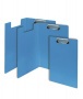 Felírótábla, fedeles, A4, műanyag, FLEXOFFICE 'FO-CB03', kék
