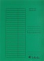 Pólyás dosszié, karton, A4, VICTORIA OFFICE, zöld