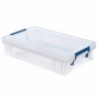 Műanyag tároló doboz, átlátszó, 5,5 liter, FELLOWES, 'ProStore™'
