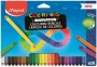 Színes ceruza készlet, háromszögletű, MAPED 'Color`Peps INFINITY', 24 különböző szín