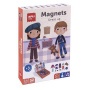 Mágneses készségfejlesztő készlet, 40 db, APLI Kids 'Magnets', öltözködés