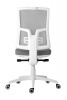 Pure NET White professzionális irodai forgószék | hálós háttámla | műanyag lábkereszt | BN.6003 acélkék