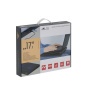 Notebook állvány, hűtőventilátorral, 17,3, RIVACASE 5557, fekete