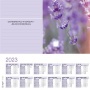 Könyökalátét, 595x410 mm, 3 éves, heti tervezővel, SIGEL 'Fragrant Lavender'